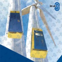 3S Lift齒輪齒條式塔筒升降機，風電塔筒升降機圖片1